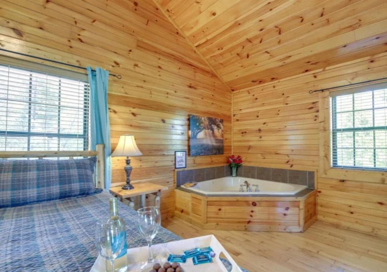 Family Cabin with Hot Tub, Theater, Game Room, Wifi, & Sauna