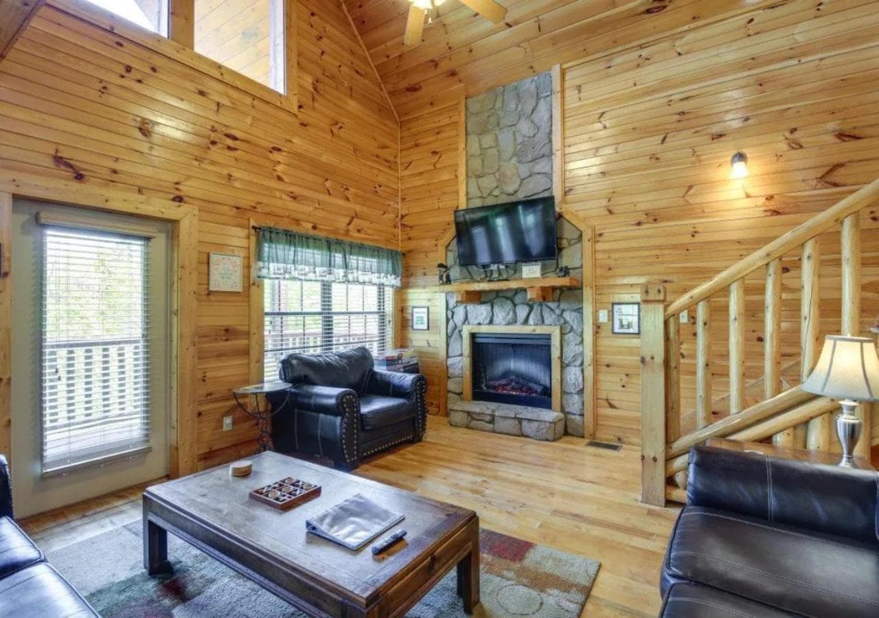 Family Cabin with Hot Tub, Theater, Game Room, Wifi, & Sauna