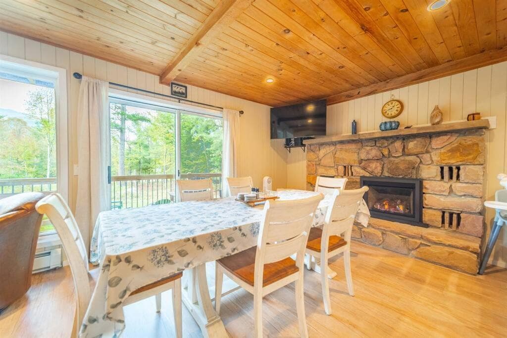ADK Whiteface Chalet with Hot Tub, Dog Friendly!
