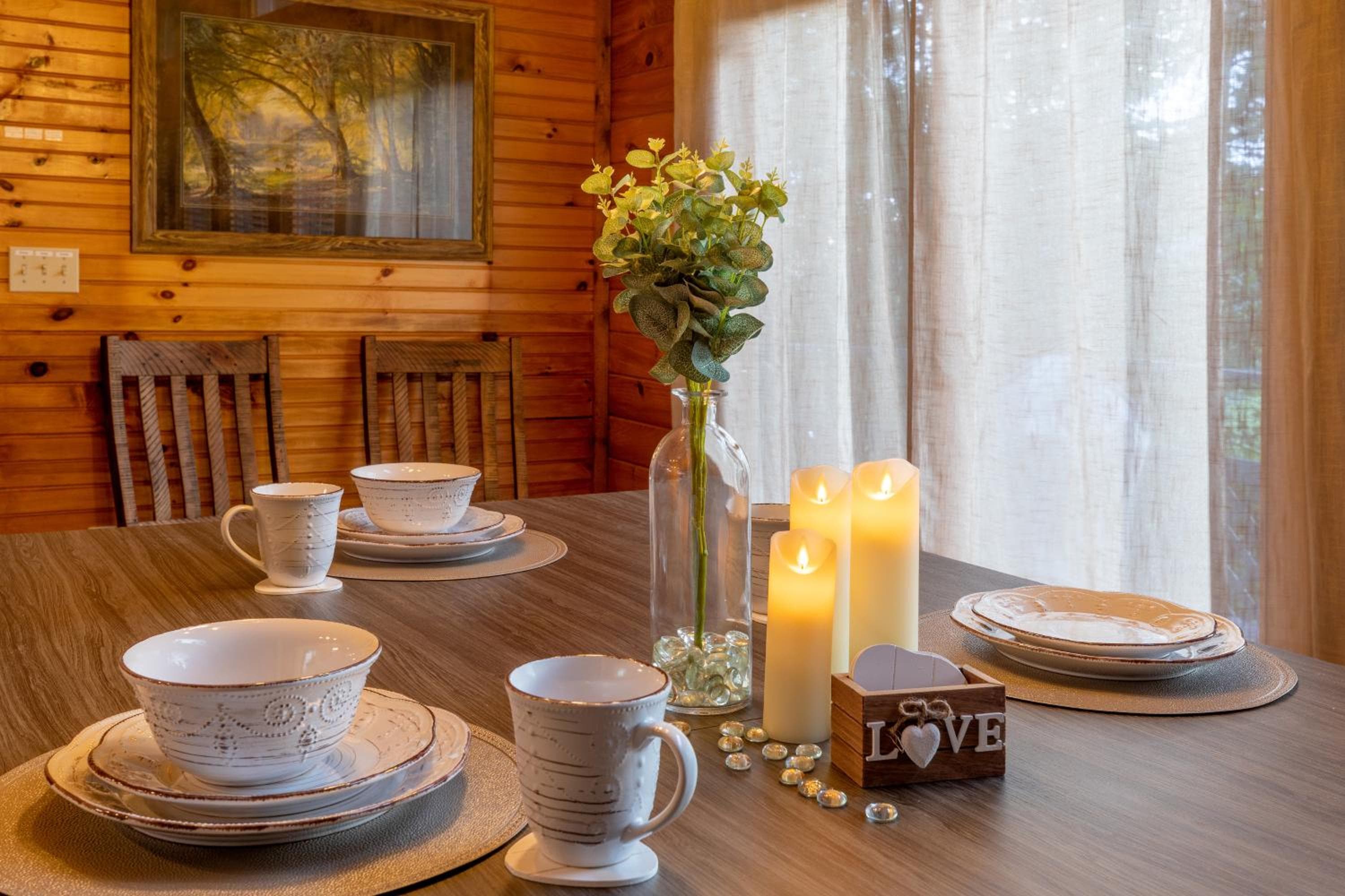 Real Log Cabin With Amazing Views, Hot Tub, Sauna, Games