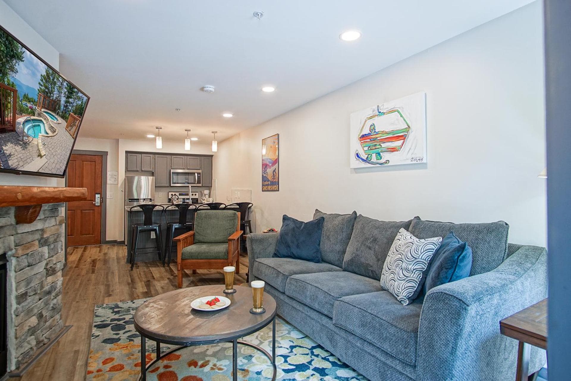 Rimfire 259 : Walking distance to village,slopes, 1 Br Sleeps 4